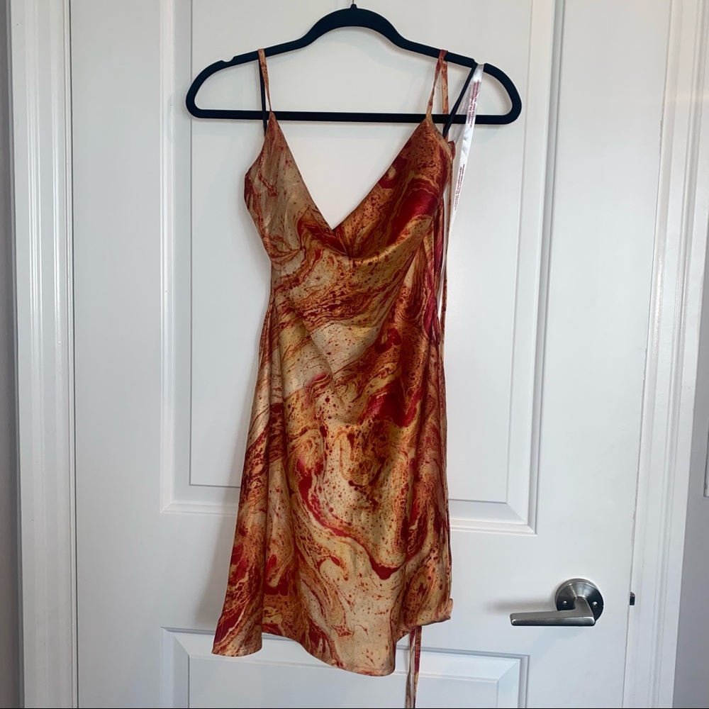 Fire Strappy Dress